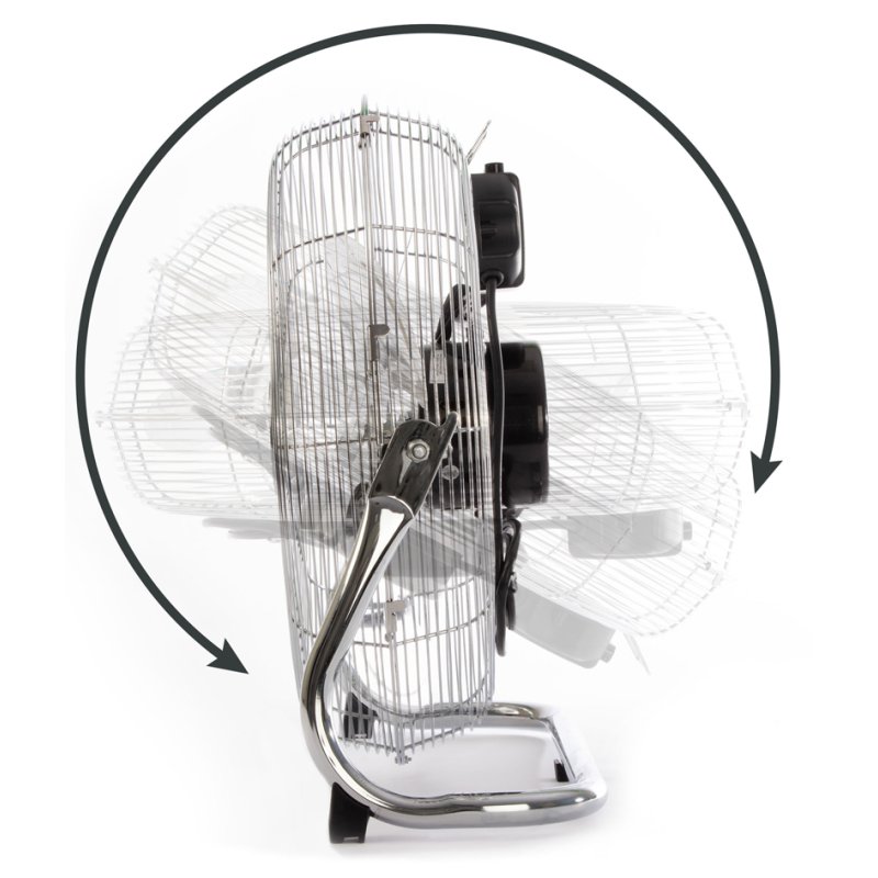 PROFI CARE ventilateur de sol PC-VL 3067, diamètre 450 mm, argent, 3 vitesses